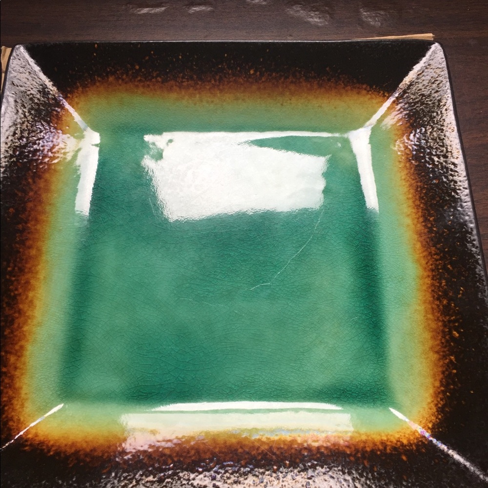 Jade crackle dishes